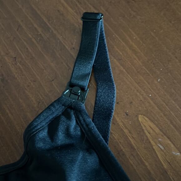 BRLIDO Black Camisole Nursing Bra Tank Top NWT Woman Maternity Size Large - Picture 7 of 8